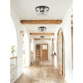 thumbnail image 1 of Kylie 10 inch flush mount in black, 1 of 4