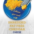 Kraft Cheddar Fat Free Shredded Cheese, 7 oz Bag