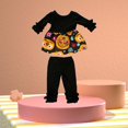 thumbnail image 3 of Conjunto de ropa de muñeca de niña de de 18 pulgadas, Tops, agárico negro Zulema Disfraz De Muñeca De Halloween, 3 of 8
