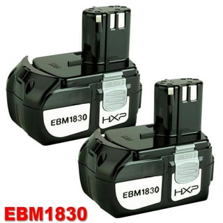 for HiKOKI (Hitachi) 18V Battery Replacement | EBM1830 5.0Ah Li-ion Battery 2 Pack