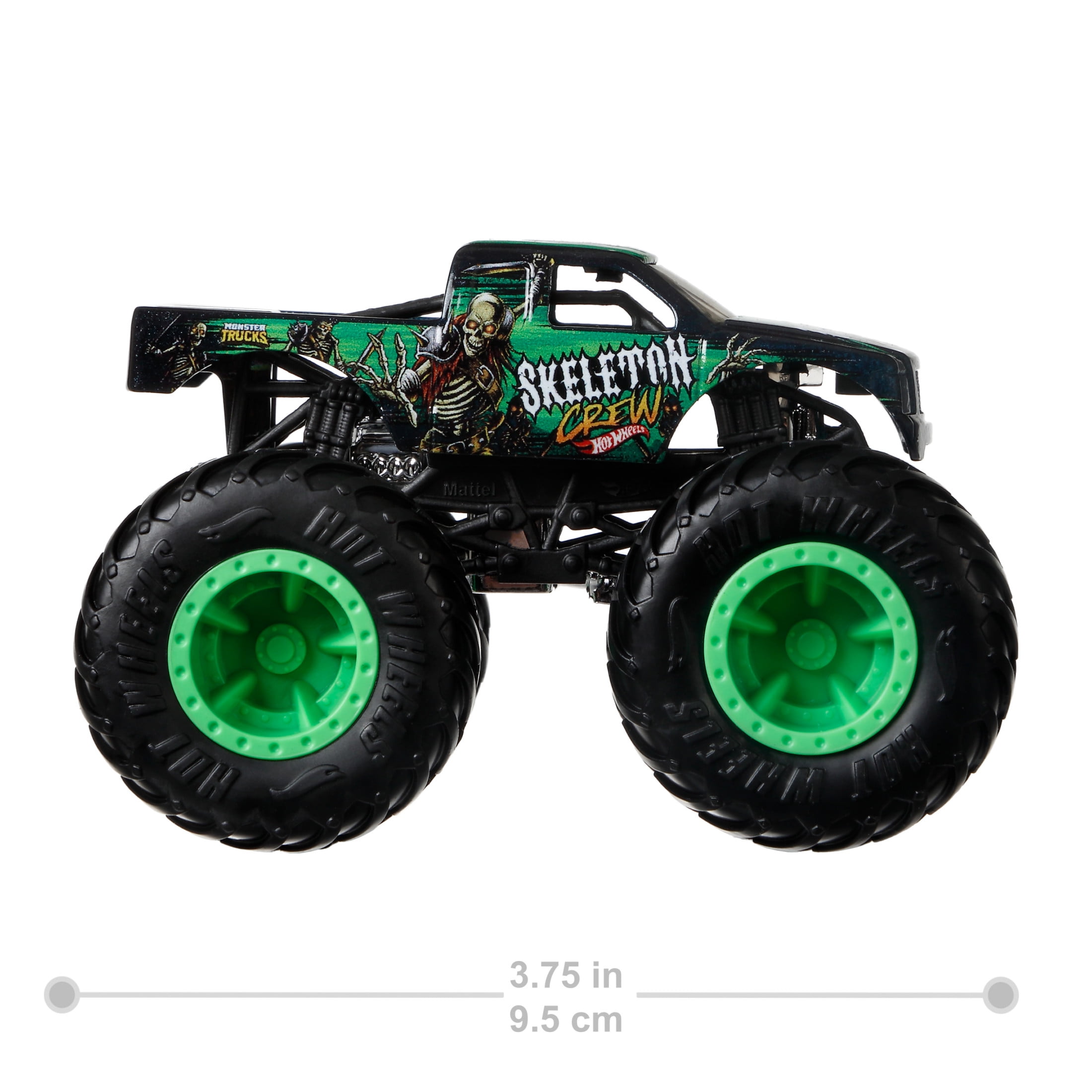 Hot Wheels Monster Trucks Skeleton Crew Combo Pack