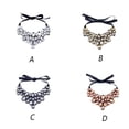 thumbnail image 3 of Qarigey Collar de mujer, gargantillas elegantes con estilo, colgantes, Gargantilla para niñas, adorno para el cuello, collares con babero Type10 NO10, 3 of 6