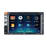 Dual Electronics XDVDSPK2 6.2 Double DIN Car Stereo CD/DVD Combo with Two 6.5 Speakers