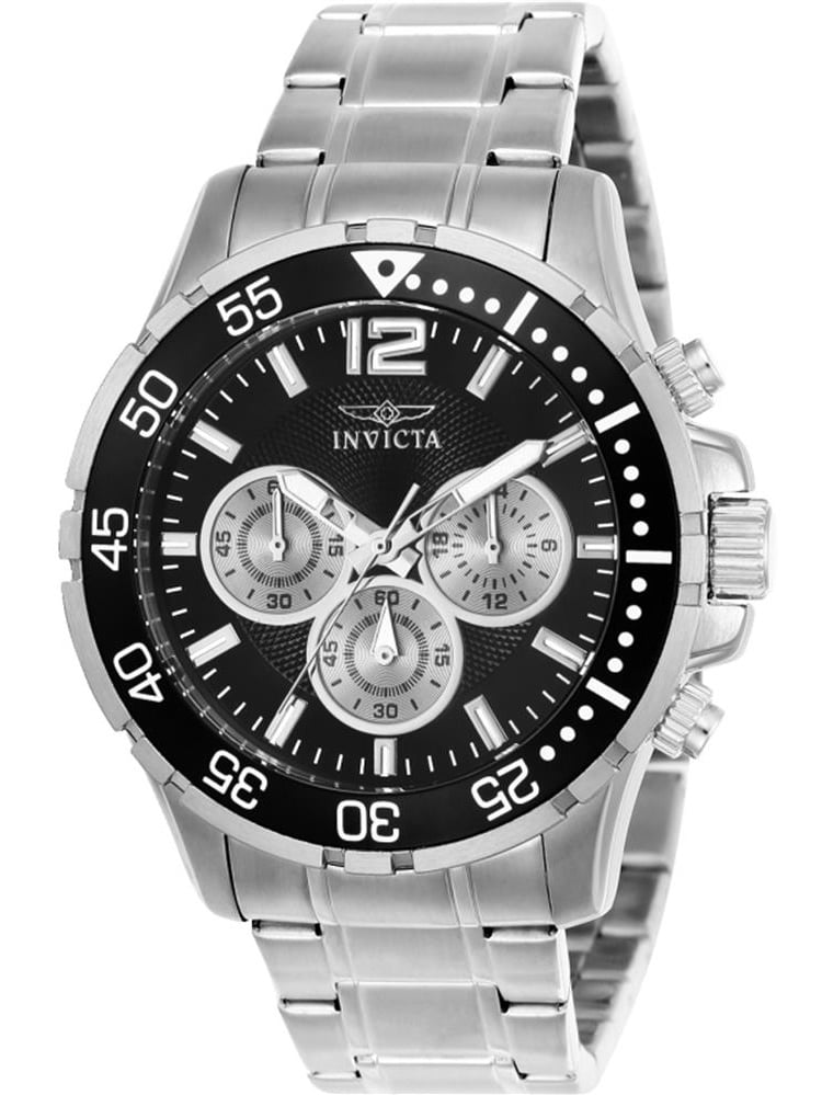 Invicta - Invicta Men's Specialty 45mm Steel Bracelet & Case Flame ...