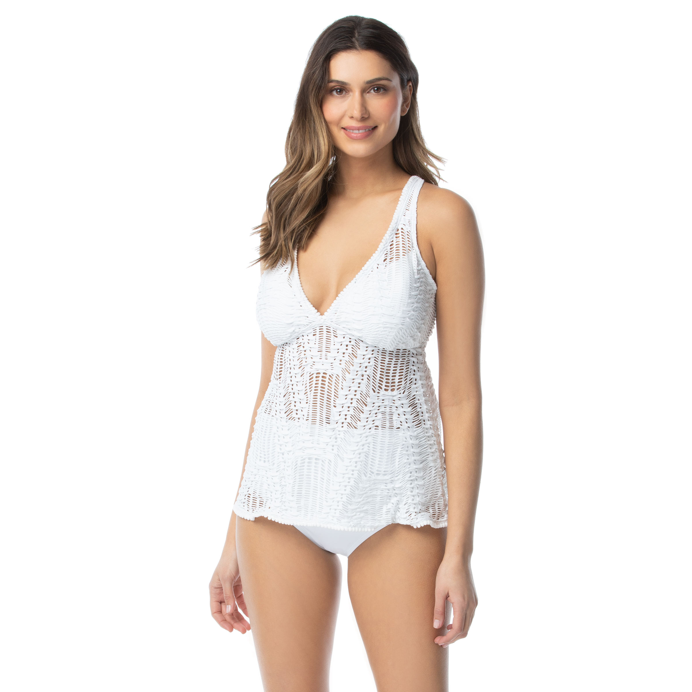 Coco Reef COCO REEF WOMENS BRA SIZED SWIMSUIT TANKINI TOP Walmart