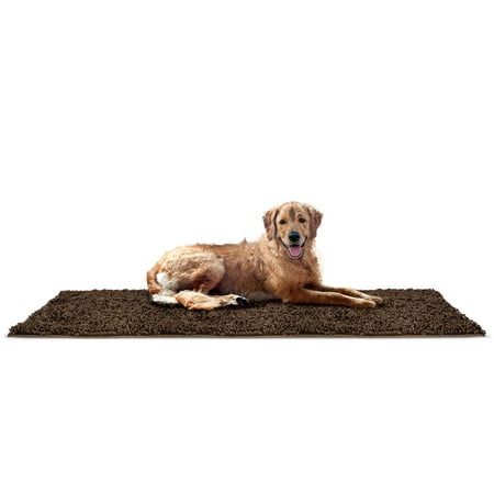 - FurHaven Pet Dog Mat | Muddy Paws Towel & Shammy Rug, Mud (Brown), Runner
