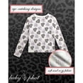 thumbnail image 2 of Baby Phat Girls Long Sleeve Shirts Soft & Cozy Pullover Graphic Tee Long Sleeve Shirts for Girls, 2 of 7