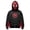 Wine, variant on Halloween Sweatshirt Hero Hoodies Pullover Spider Superhero Graphic Print Tops for Halloween Blue S