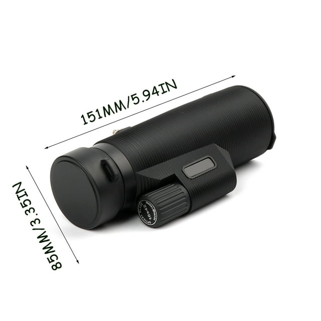 Monoculaire Télescope,10x42 Haute Puissance Monoculaire avec Support pour Téléphone Intelligent