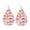 #2, variant on Fashion Love Heart Lips Print Leather Teardrop Valentines Day Earrings for Women