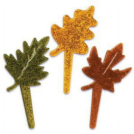 Bakery Crafts Asst. Fall Leaves Glitter 1gr