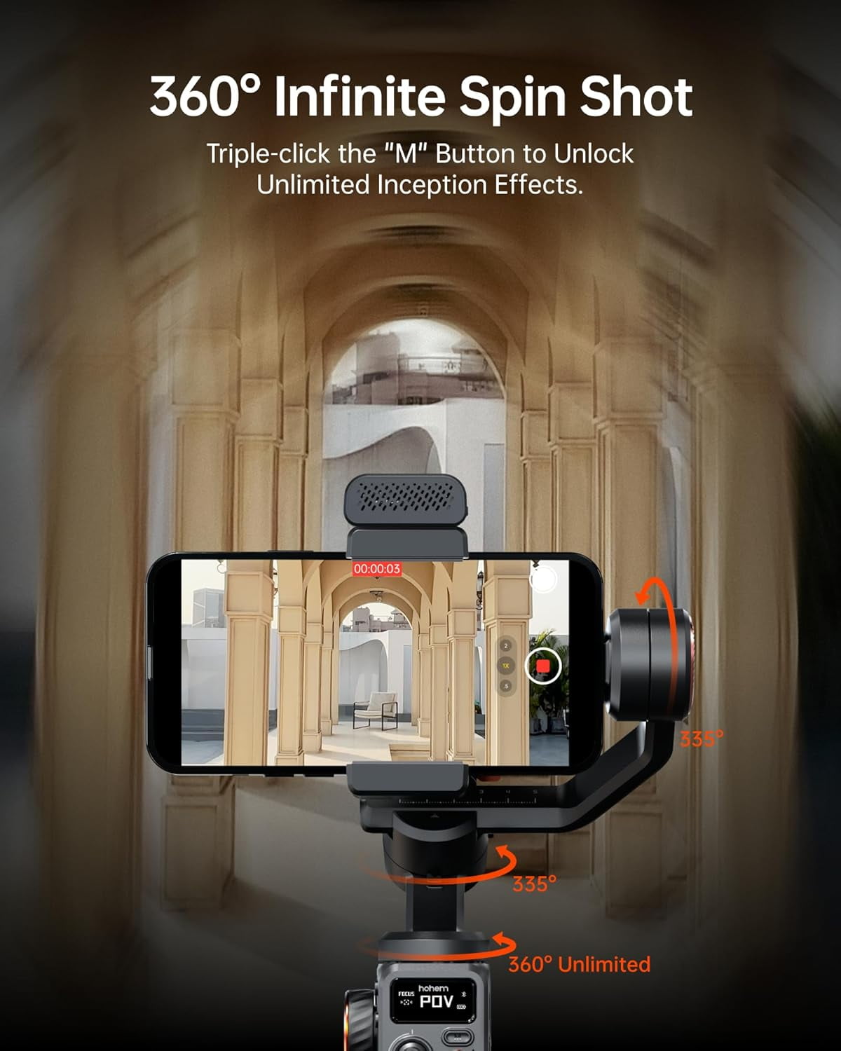 Hohem iSteady M6 Handheld Compact 3-Axis Smartphone Gimbal