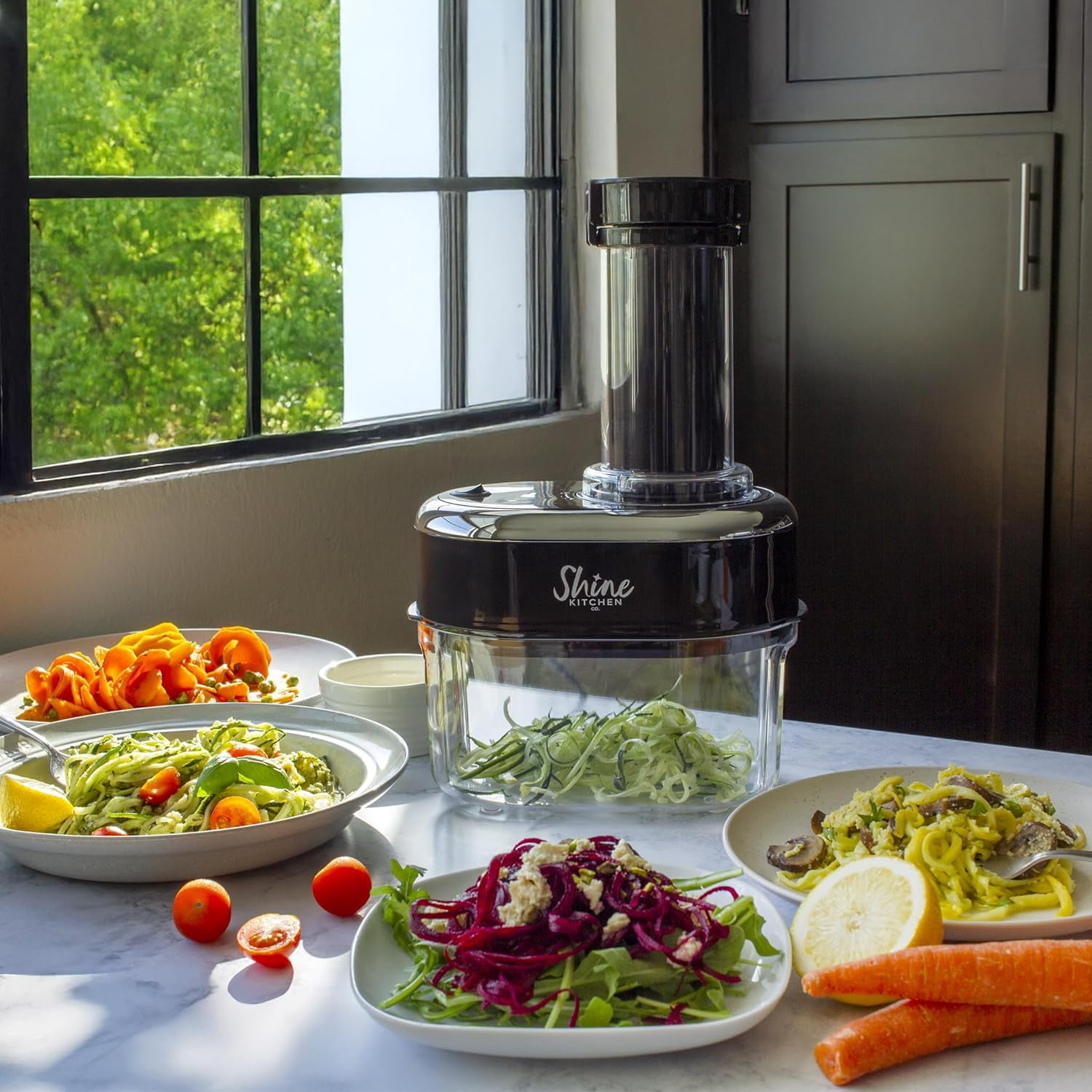 Veggie Bullet Electric Spiralizer & Food Processor, Silver