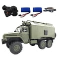 thumbnail image 1 of Bewildely 6 uds camión militar RC coche 6WD juguetes para niños adultos 1/16 6WD RC camión vehículo WPL B36 Kits de construcción modelo TYPE1, 1 of 6