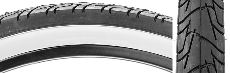SUNLITE Tires Sunlt 26X2.125 Cst1218 Bk/Wht City