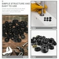 thumbnail image 2 of LEORX 1Set Black Faucet Washer Kit Outdoor Faucet Repair Part with Sturdy Construction, 2 of 6