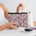 thumbnail image 7 of Cauagu Skull rock music record for Tyvek Makeup Bag,Reusable Travel Cosmetic Bag Women Organizer Toiletry Bag Birthday,Gifts for Women Girlfriend Mom Teacher 6.5’’*8.9’’, 7 of 7