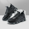 thumbnail image 3 of CMR CHAMARIPA Height Increase Sneakers - Sneakers That Make You Taller - Black Breathable Fashion Men Walking Shoes 8 CM / 3.15 Inches, 3 of 6