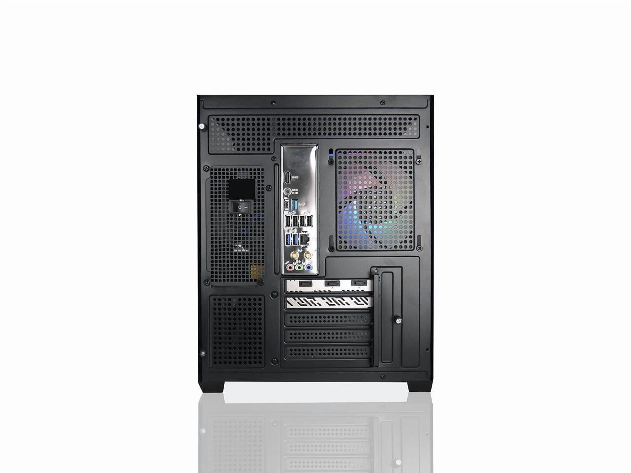 AVGPC Hellfire Gaming PC AMD Ryzen 5 9600X; GeForce RTX 5070 12GB; 32GB DDR RAM; 1 TB NVME M.2 SSD; 360mm AIO Liquid Cooler; ARGB Fans; WiFi/AC ; Dual Chamber Case; Windows 11 Home