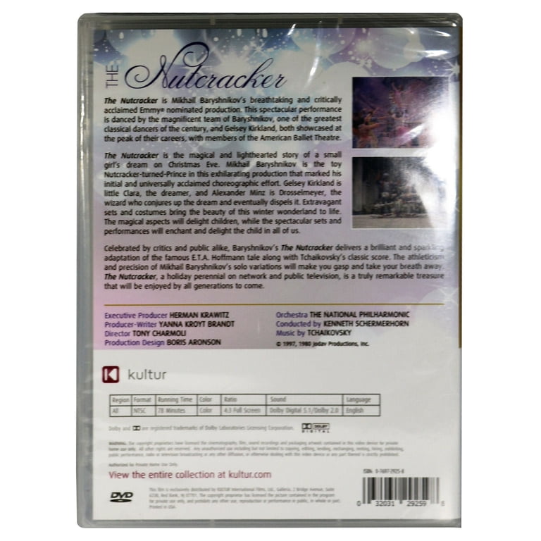 The Nutcracker Ballet Christmas Movie - Baryshnikov & Kirkland