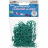 Stretch Band Bracelet Loops 300/Pkg W/12 Clips-Green, Pk 6, Darice