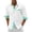 White, variant on Mens Digital 3D Printing Style Holiday Seaside Beach Long Sleeved Shirt Top with Color Matching Design Blue XL