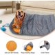 thumbnail image 5 of Saco de Dormir para Perros GeerDuo Impermeable y Cálido Gris+Naranja Talla L, 5 of 8