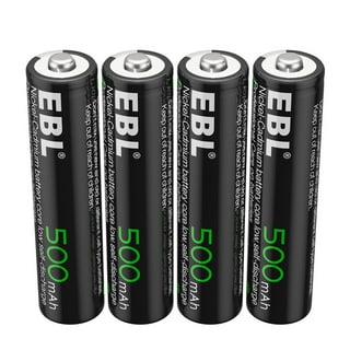 7638900424256, Energizer Batterie rechargeable, Ni-MH, AAA, 1.2V, 500mAh,  Lot de 4 pièces