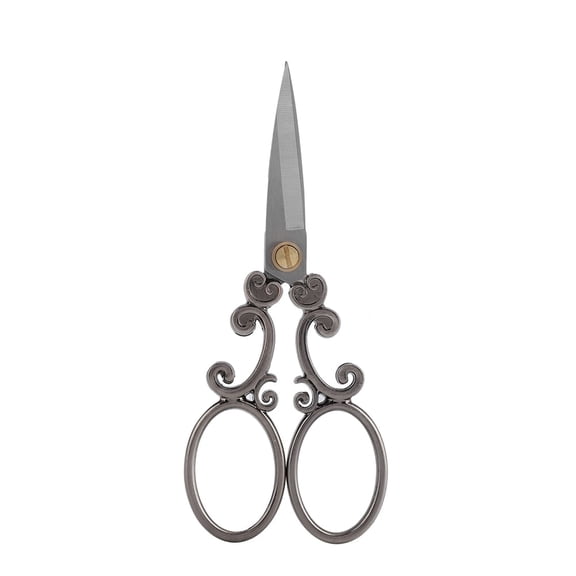 Kritne Mini Vintage Stainless Steel Sewing Scissors Classical Cutting Embroidery Crafts Tool , Stainless Steel Scissors