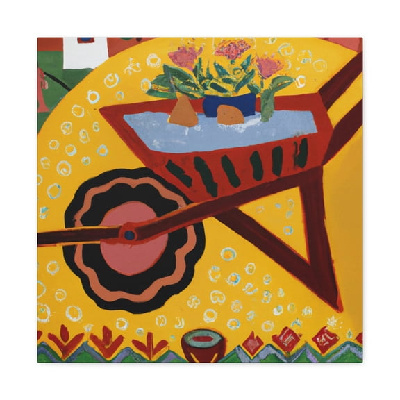 Wheelbarrow of Britain - Canvas