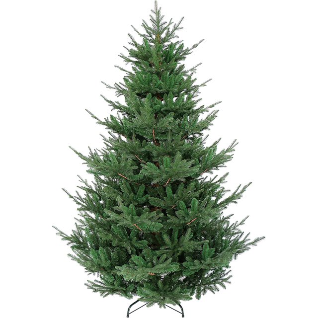 Holiday Stuff 7 Feet Unlit Rocky Mountain Fir Wide Artificial Christmas Tree (7ft Unlit)