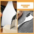 thumbnail image 3 of OUNONA Cheese Slicer Stainless Steel Cheese Slicer Metal Cheese Cutter For Block Cheese Ideal Kitchen Gadget For Cheese Lovers Silver, 3 of 8