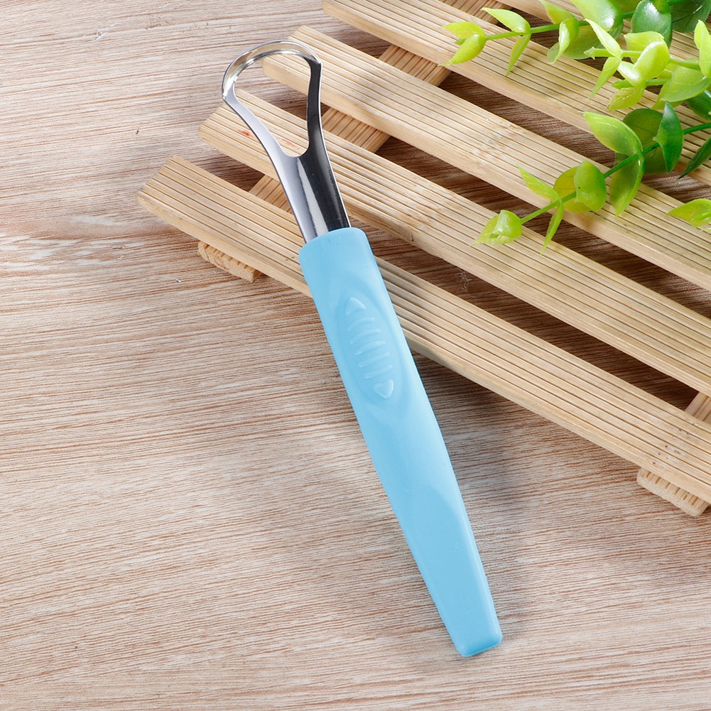 Kritne Tongue Brush, 304 Stainless Steel Tongue Cleaner Scraper Oral