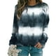 thumbnail image 3 of Gibobby Tops Mujeres Casual Sudadera de mujer Pullover Casual Long Manga Blouse Top Suatshirt Casual Blouse Pullover (Gris, XL), 3 of 5