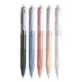 thumbnail image 4 of XIANXIAN Gel Pens, 5 Pcs 0.5mm Retractable Quick Dry Black Ink Fine Point Rolling Ball Gel Pen, Smooth Writing No Bleed for Journaling Note Taking, Home School Office Supplies, 4 of 9