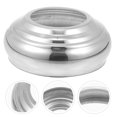 thumbnail image 3 of MasteelfCA Stainless Steel Thickened Gazing Stand Garden Sphere Holder Stand Flagpole Base, 3 of 7