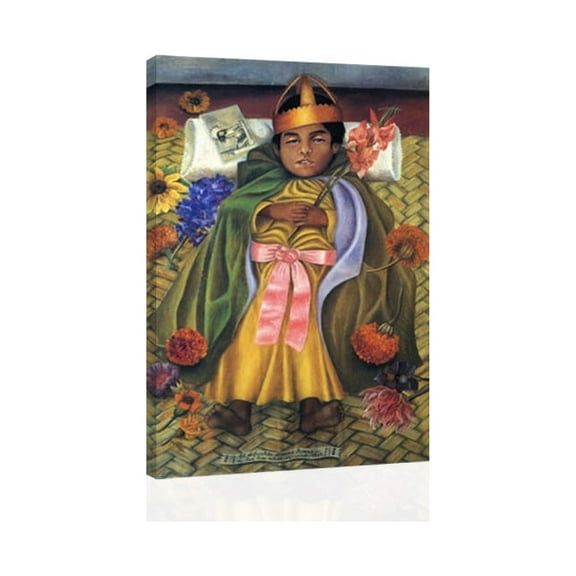 Frida Kahlo - The Deceased Dimas - CANVAS OR PRINT WALL ART