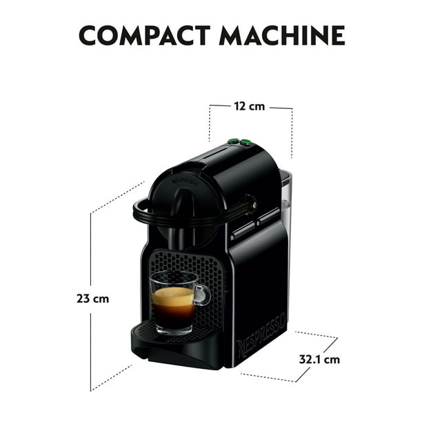 Nespresso by De'Longhi Inissia 19 Bar, Small Espresso Coffee Maker