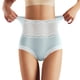 thumbnail image 1 of Gibobby Calzoncillos para mujer Ropa interior de encaje sexy para mujer Calzoncillos de completa de algodón de cintura alta(Azul,M), 1 of 3