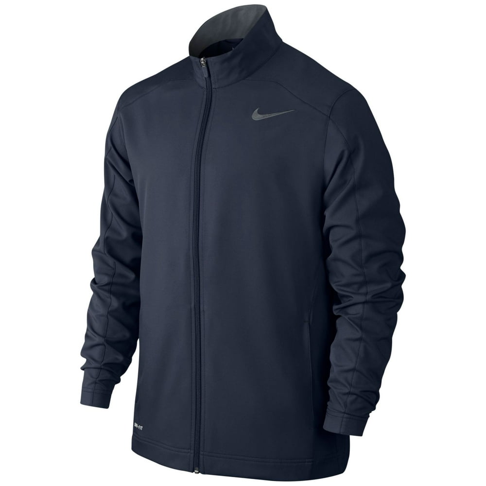 Nike Nike NEW Navy Blue Mens Size Large L Logo MockNeck FullZip