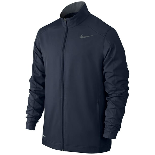 Download Nike - Nike NEW Navy Blue Mens Size Large L Logo Mock-Neck Full-Zip Jacket - Walmart.com ...