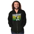 thumbnail image 5 of Popeye Sorry I Was Hangry Funny Retro Zip Up Hoodie Men's Women's Brisco Brands M, 5 of 6