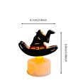 thumbnail image 2 of Electronic Candle Lights Festival LED Halloween Wind Lights Decorative Injection Durable Metal Material Pumpkin Shape for Indoor Outdoor Party Desktop, 2 of 4