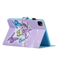 thumbnail image 5 of Allytech iPad Pro 11 Case 2020 Released 2nd Generation, Folio Stand Shockproof PU Leather Auto Sleep Wake Feature Slim Fit Full Protection Case Cover for Apple iPad Pro 11-inch, Butterfly, 5 of 7