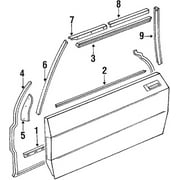 Genuine OE Mercedes-Benz Seal Strip - 107-725-05-66