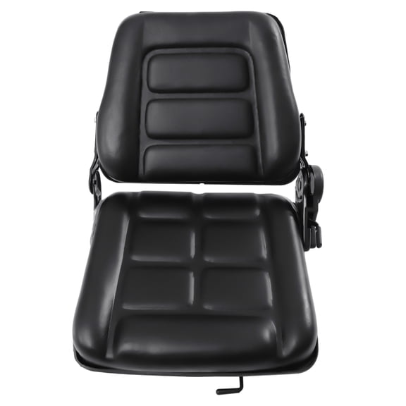Universal Lawn Mower Seat, Adjustable Garden Tractor Seat, Stage Weight Seat PVC Tractor Seat for Forklift Tractor Skid Loader