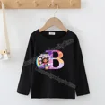 thumbnail image 3 of Gabbys Dollhouses-Sudadera fina con letras A B C para niñas, ropa para niños, camisa larga, ropa para niños, invierno, Otoño, regalos, 3 of 5