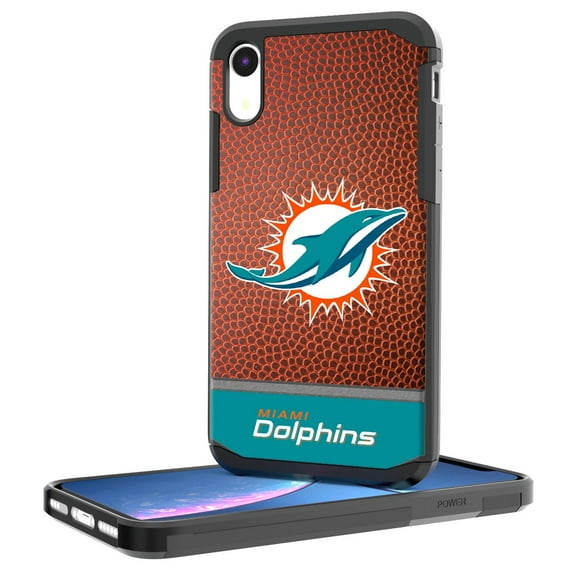 Miami Dolphins iPhone Rugged Wordmark Design Case