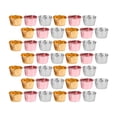 thumbnail image 3 of 150 unids Magdalena Revestimientos de aluminio Hornear Tazas Muffin Liner Cops Hogar Pastel Moldes, 3 of 6