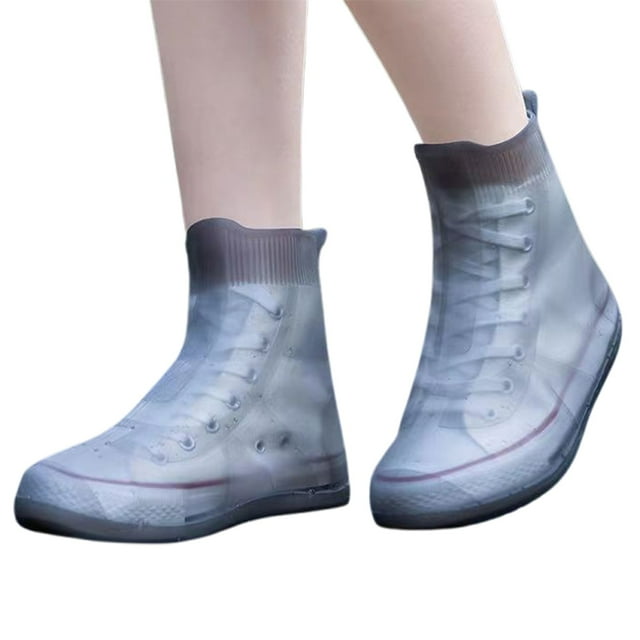 GUANGHONG Shoe Covers For Men Women Non Outdoor Disposable Shoe Cover compatible with Machine Shoe Rack for Garage with Cover Rubber Rain Shoe Covers Disposable Shoe Covers Size 16 Mopping Shoes Cover